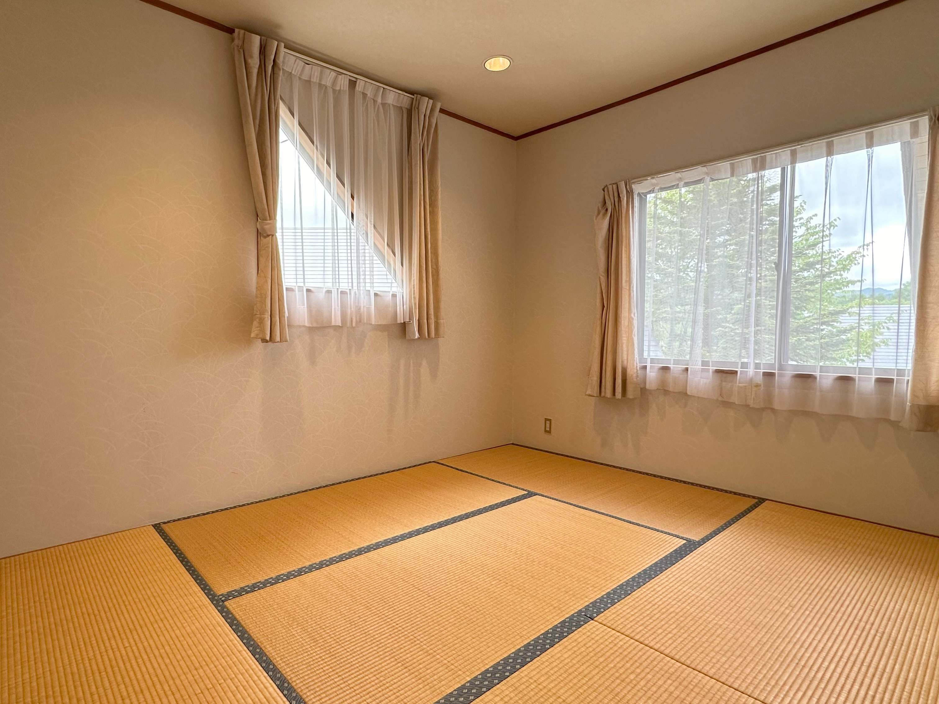 Nature cottage Akabeko 戸建てタイプ3LDKコテージ一例：２階和室