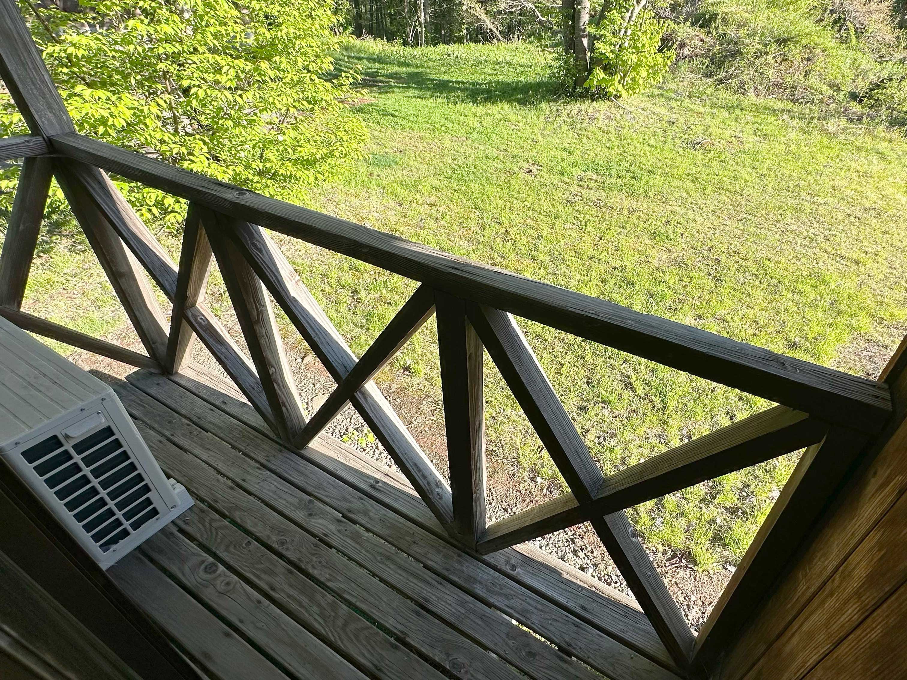 Nature cottage Akabeko 連棟タイプ1LDK：バルコニー