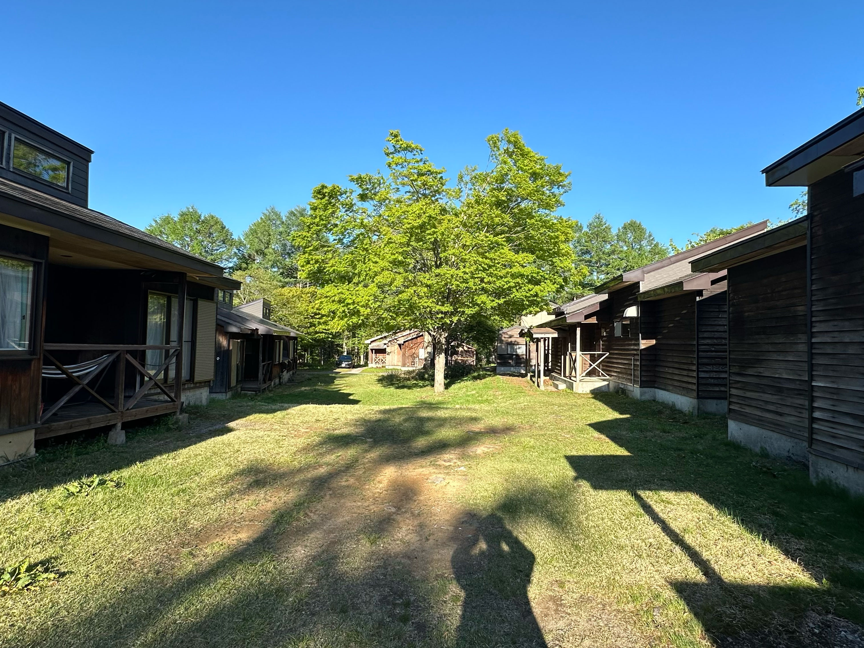 Nature cottage Akabeko 連棟タイプ2DK：外観一例