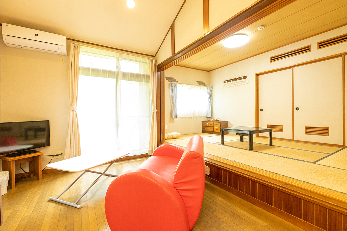 Nature cottage Akabeko 連棟タイプ1LDK：客室一例
