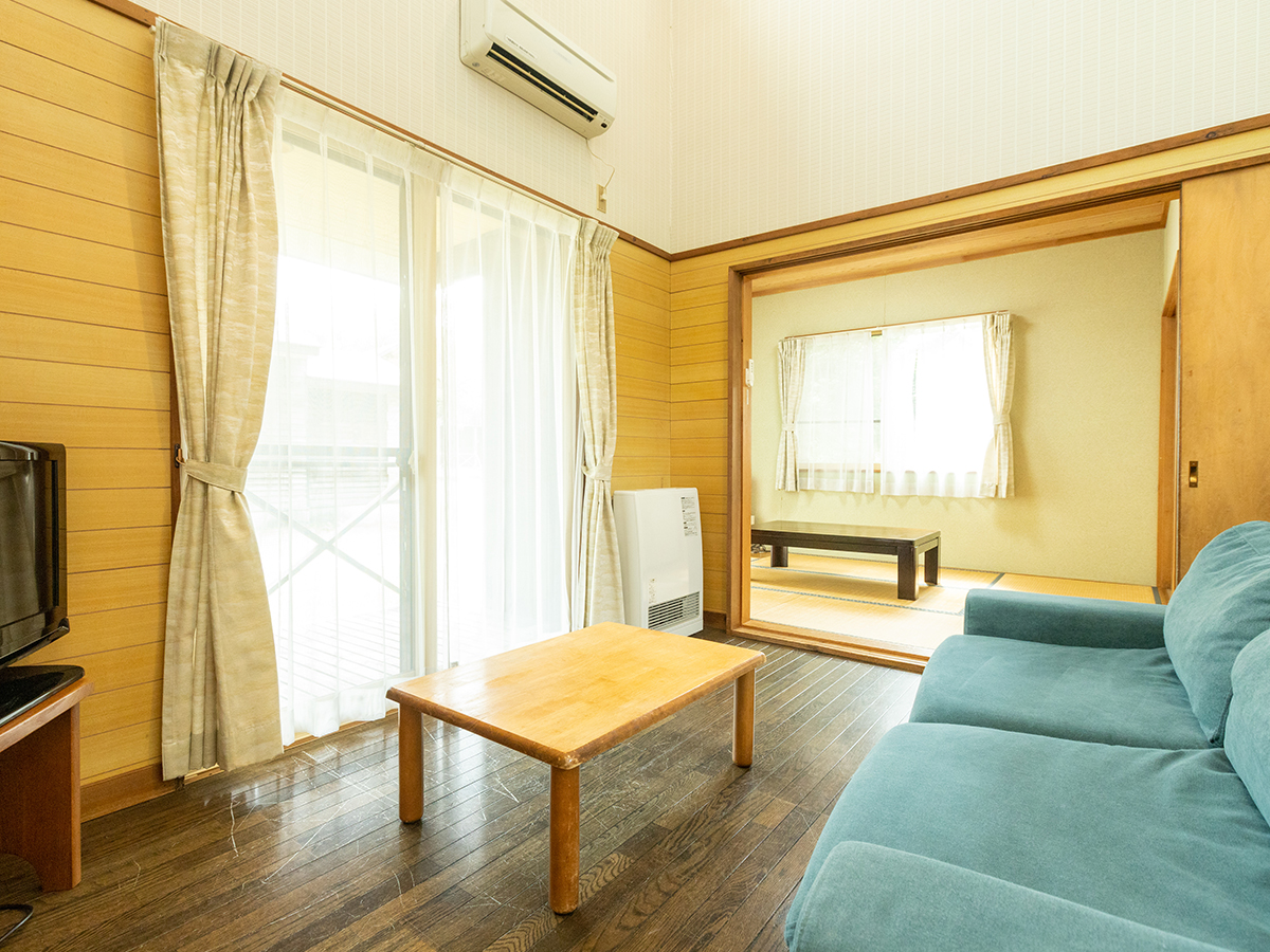 Nature cottage Akabeko 連棟タイプ2DK：客室一例