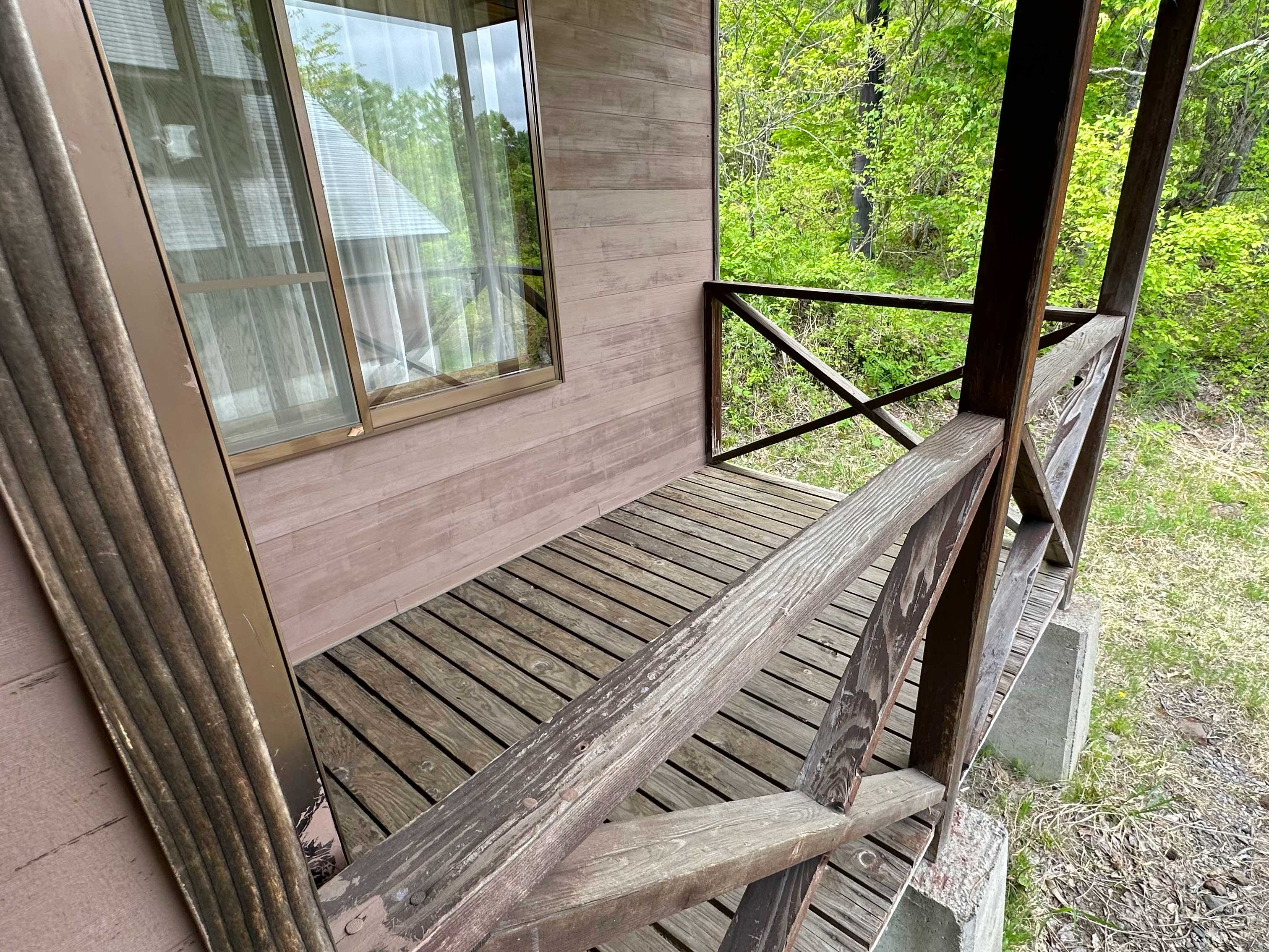 Nature cottage Akabeko 戸建てタイプ２LDK(客室一例)：テラス