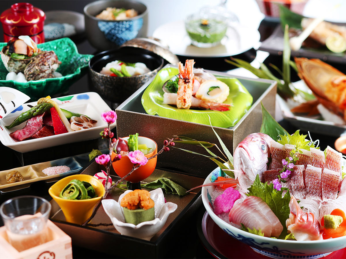 磐梯熱海温泉 四季彩一力 巡るたび、出会う旅。東北　酒・食【料理長おまかせ会席-旬-】 一番美味しいものを一番美味しい調理方法で
