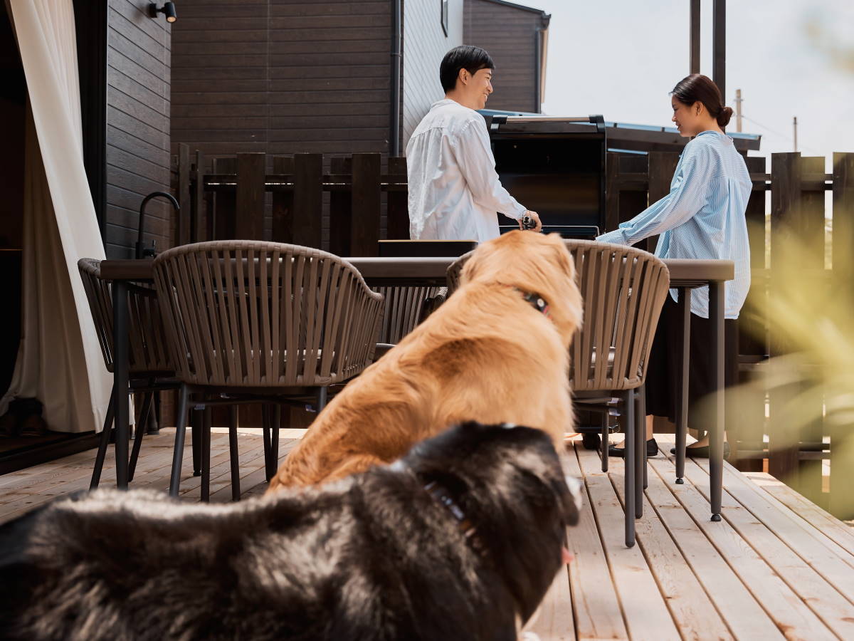 大洗パークホテル 【ドッグヴィラ×ひたち牛コース】愛犬と大洗旅／常盤牛食べ比べの贅沢プラン＜ひたち牛コース□＞