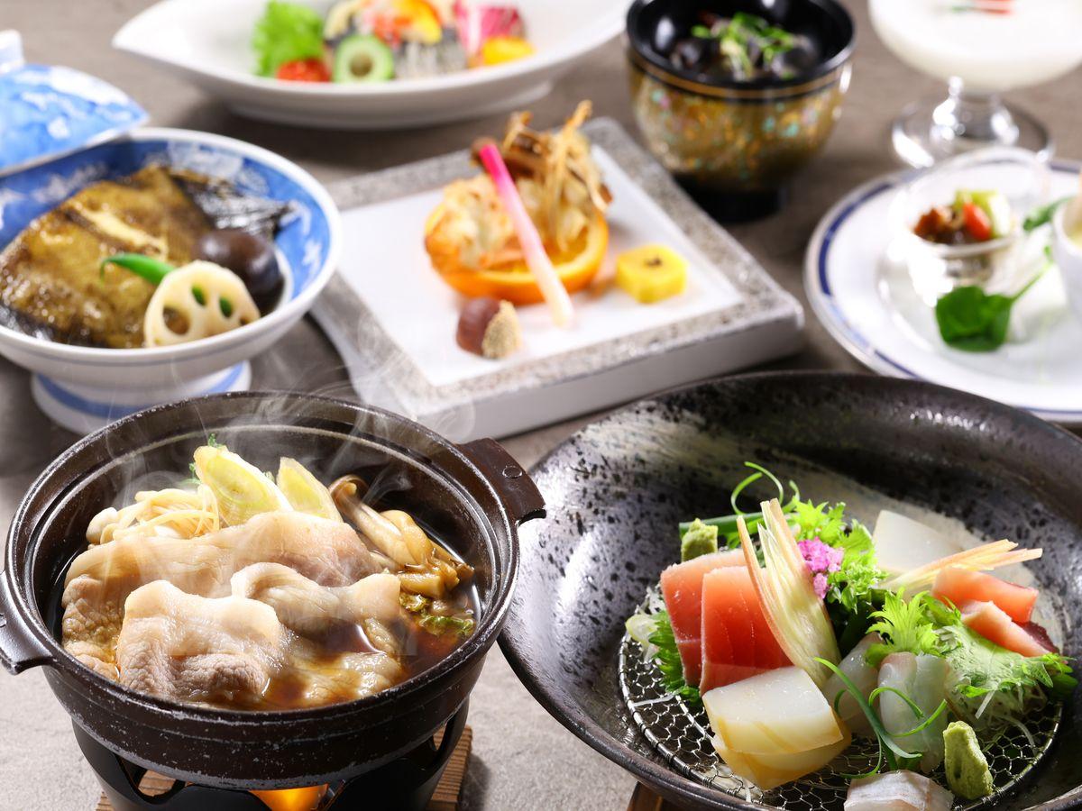 亀の井ホテル　潮来 【季節の会席】ファミリーにおすすめ！会席料理