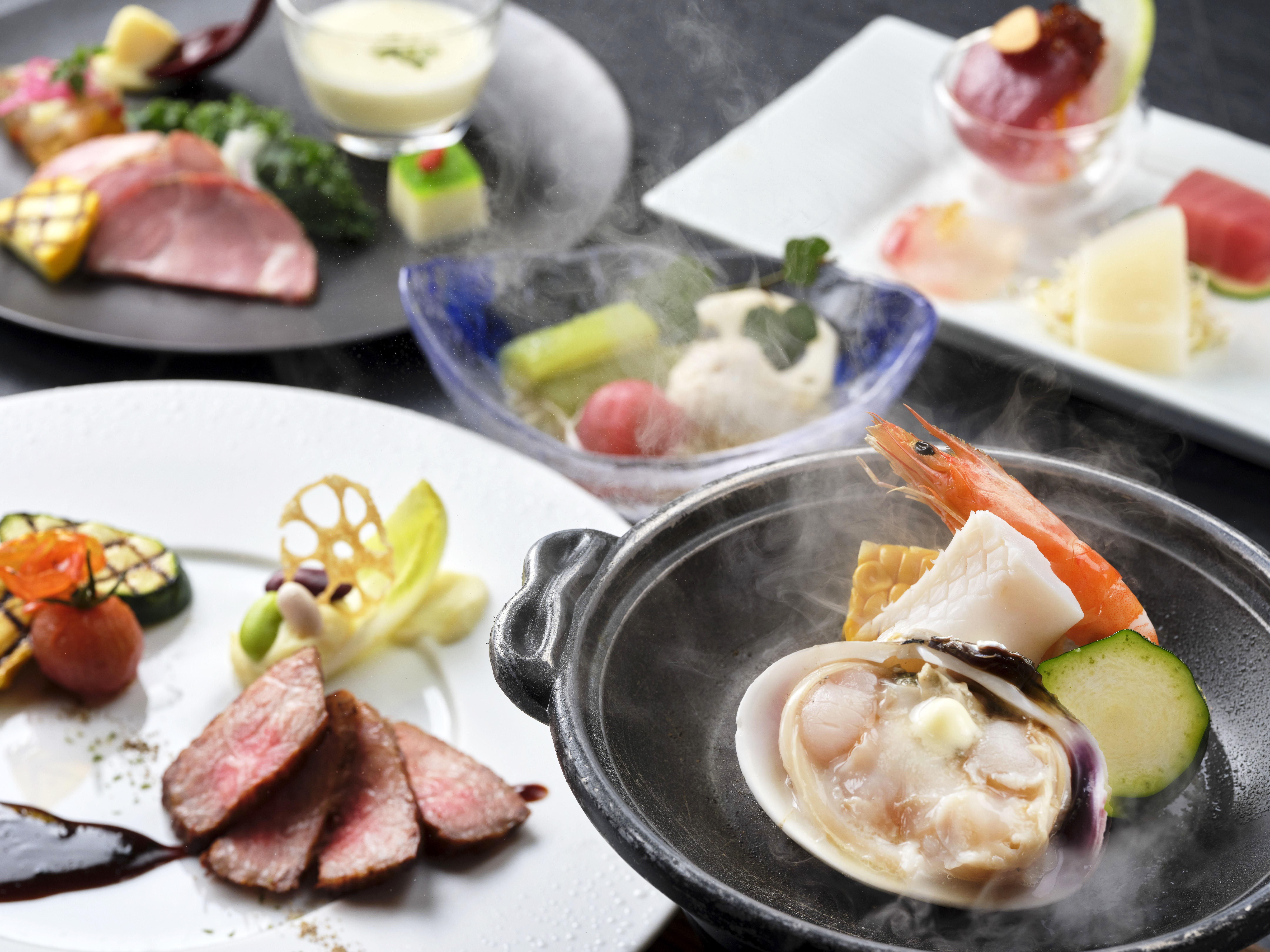 亀の井ホテル　潮来 【土地の恵み会席】新鮮なお刺身や海の幸が味わえる当ホテル一押しの会席料理