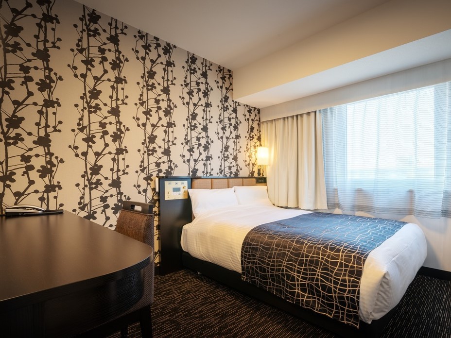 アパホテル〈茨城古河駅前〉 客室写真（ダブル）