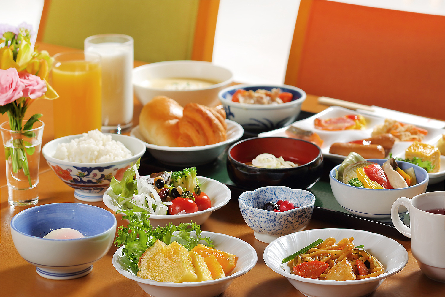 ホテルサンシャイン鬼怒川 【1泊朝食付】21時までレイトインOK♪自慢の朝食バイキングで大満足朝ごはん！