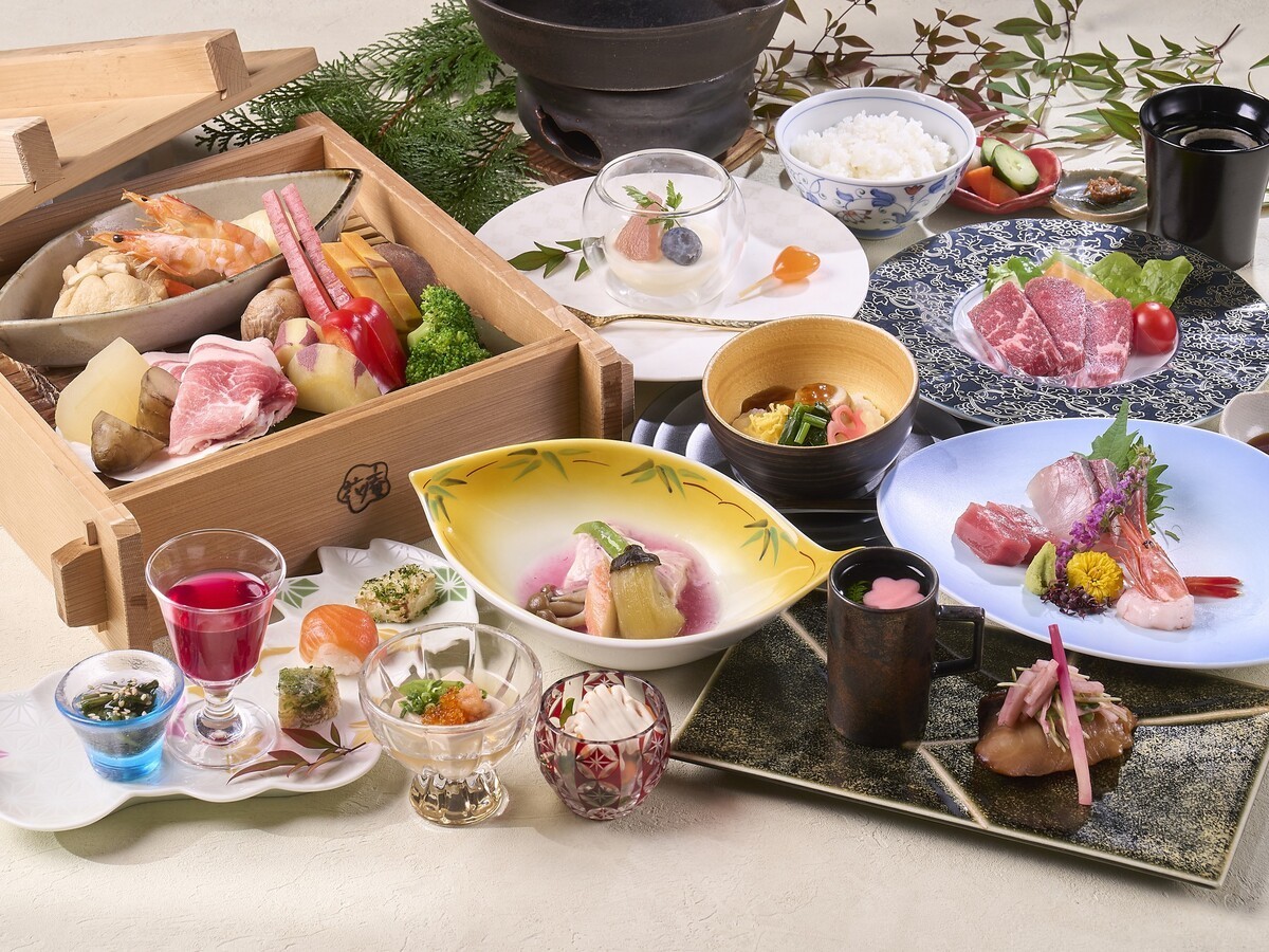 日光中禅寺湖温泉　ホテル花庵 【ヒルナンデス！放送記念】2種の温泉を堪能！とちぎ和牛ステーキと旬野菜の和会席