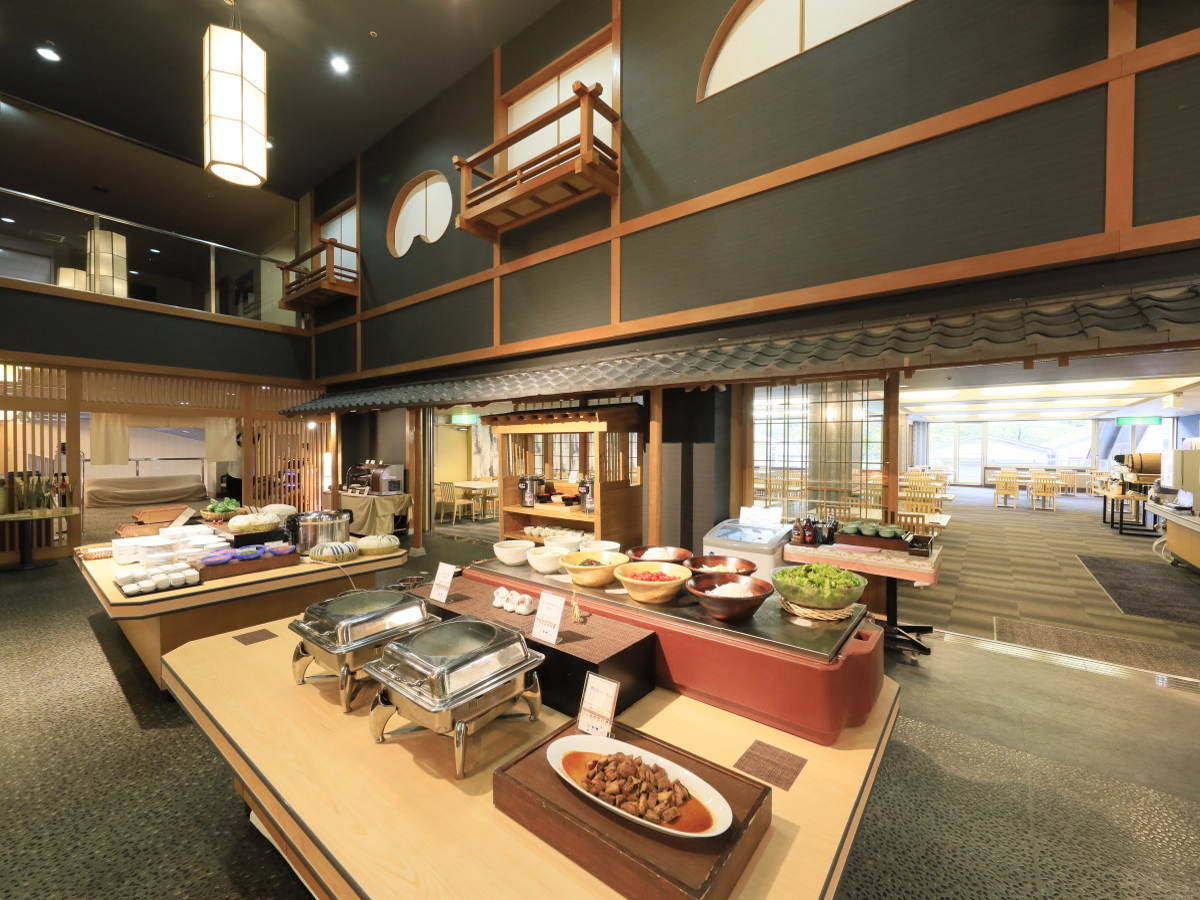 ゆとりろ那須塩原 【夕食のみ】出発がはやい人＆チェックアウトまでのんびり過ごす人におすすめ＜★選べる1品＋バイキング＞