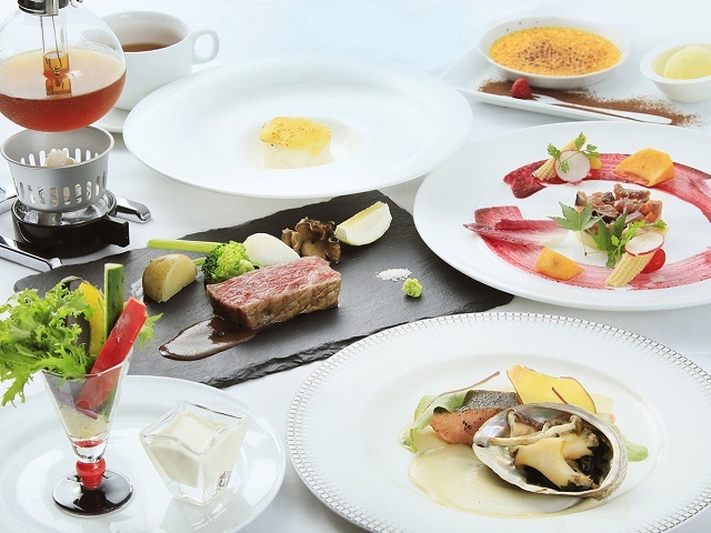 フォートリート+那須高原 【GW期間限定】ゴールデンウイーク／和牛と鮮魚料理の贅沢フルコース＜■スペシャリテコース／1泊2食＞