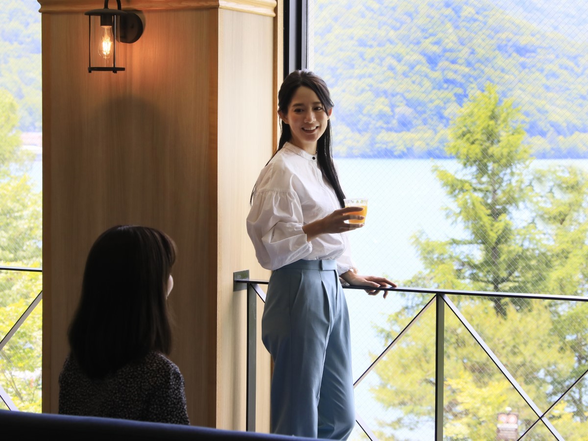 ゆとりろ日光 【お盆プラン】避暑地の中禅寺湖を望む当館で国産牛ステーキと源泉かけ流し温泉を愉しむ！＜特選コース■＞