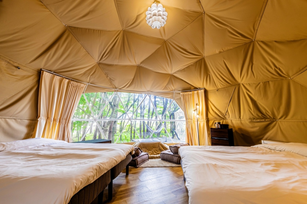 glampark 赤沢温泉 とちぎ和牛やイワナ☆那須塩原・栃木のグルメをとことん味わうご当地BBQプラン【1泊2食】