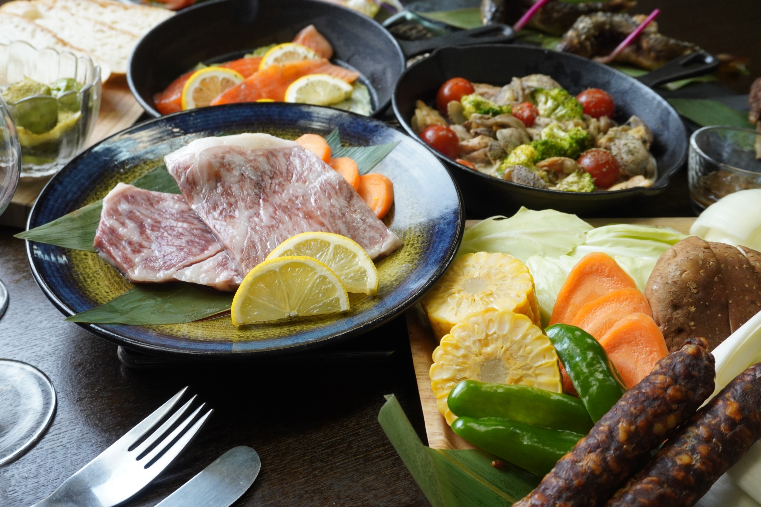 glampark 赤沢温泉 とちぎ和牛やイワナ☆那須塩原・栃木のグルメをとことん味わうご当地BBQプラン【1泊2食】