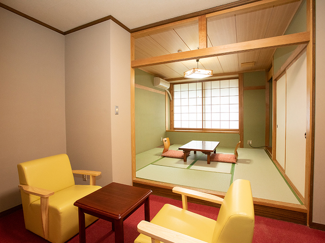 伊東園ホテル尾瀬老神山楽荘 別館和室　6～8畳タイプのお部屋　＊バスなし