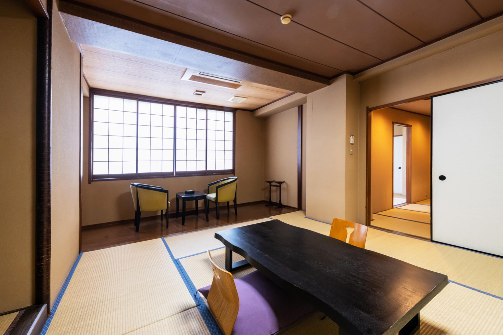 山陽ホテル 東館：大部屋１０+６畳ｼｬﾜｰﾄｲﾚ付