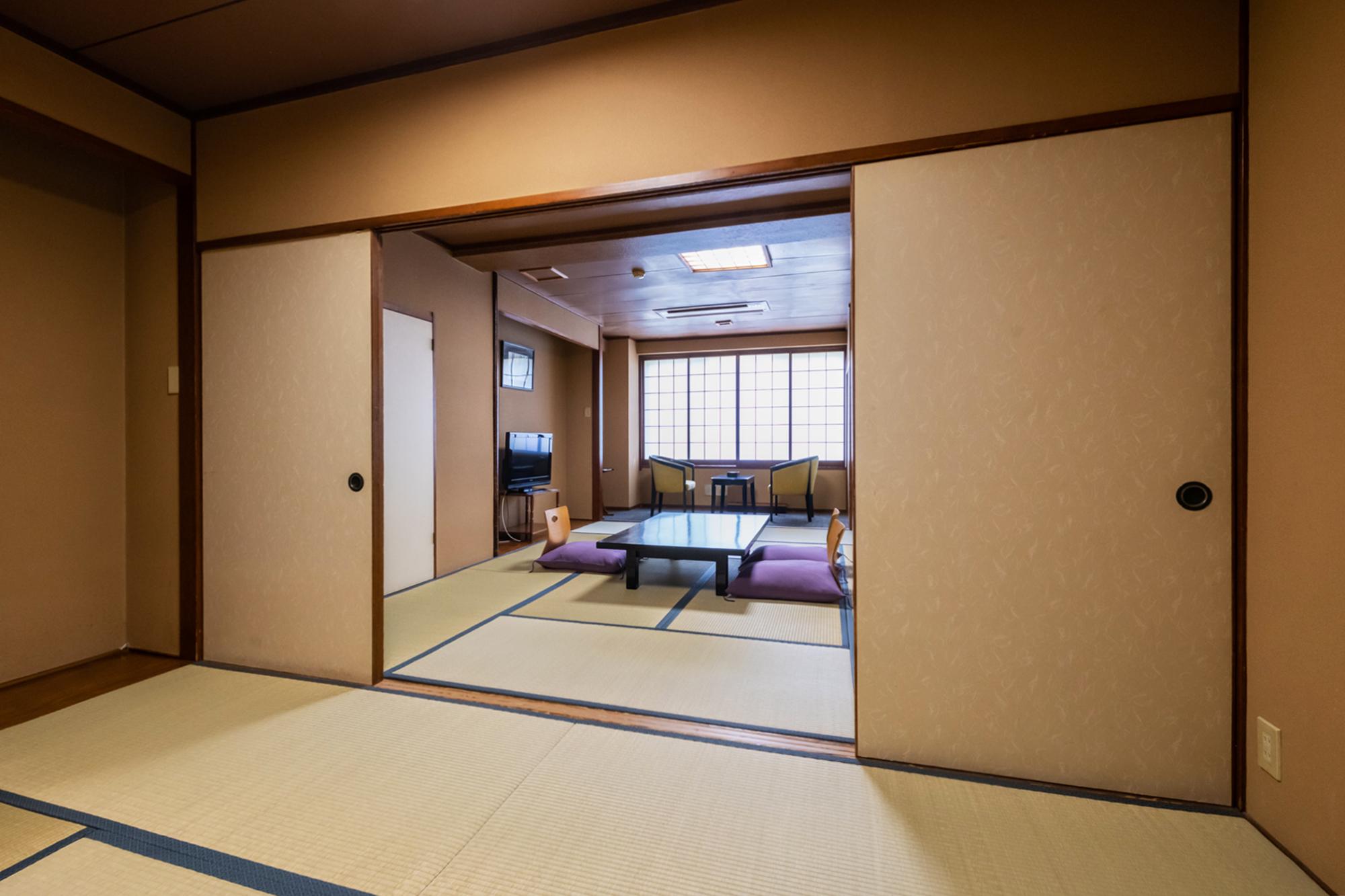 山陽ホテル 東館：大部屋１０+６畳ｼｬﾜｰﾄｲﾚ付