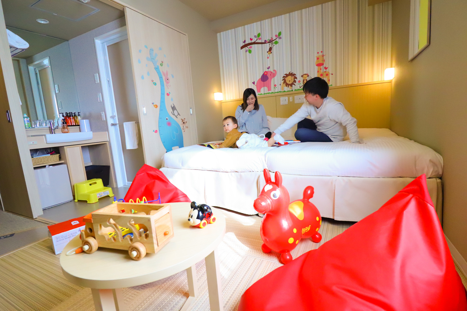 日和ホテル舞浜 ミキハウス子育て総研認定【ウェルカムベビーのお宿】でお泊りデビュー☆特典付き☆【朝食付き】