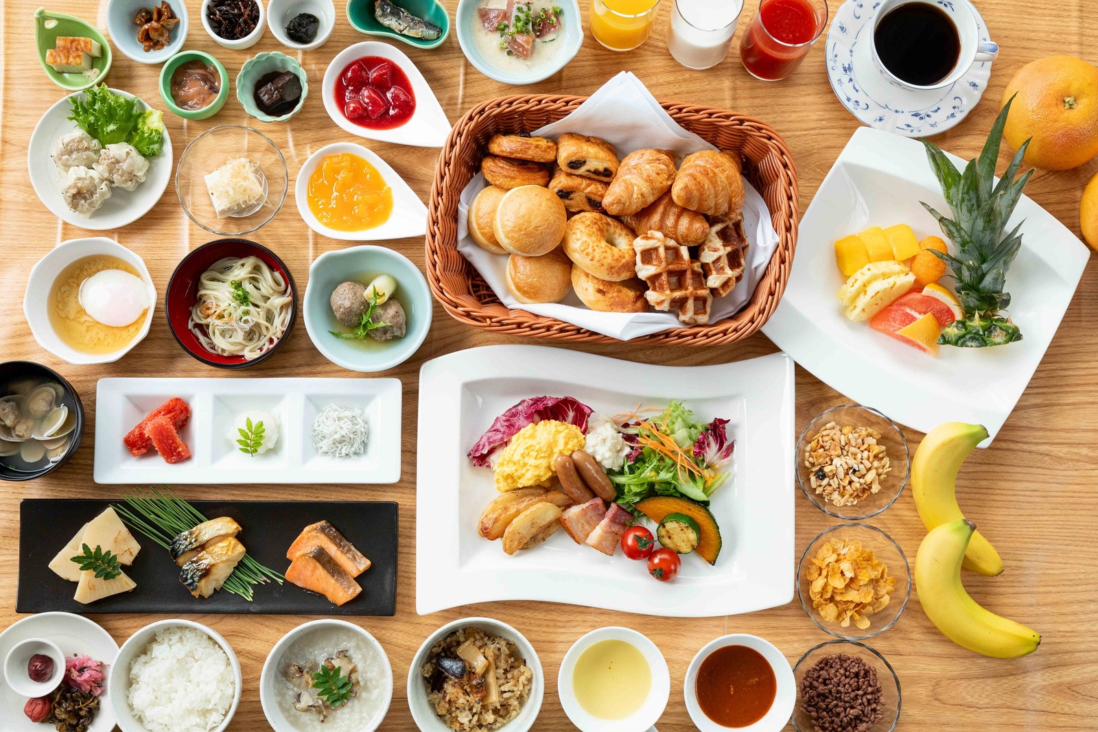 ホテル一宮シーサイドオーツカ 【スタンダード（1泊朝食）】 彩り豊かな朝食バイキング！天然温泉とスポーツ施設で房総リゾートを満喫！
