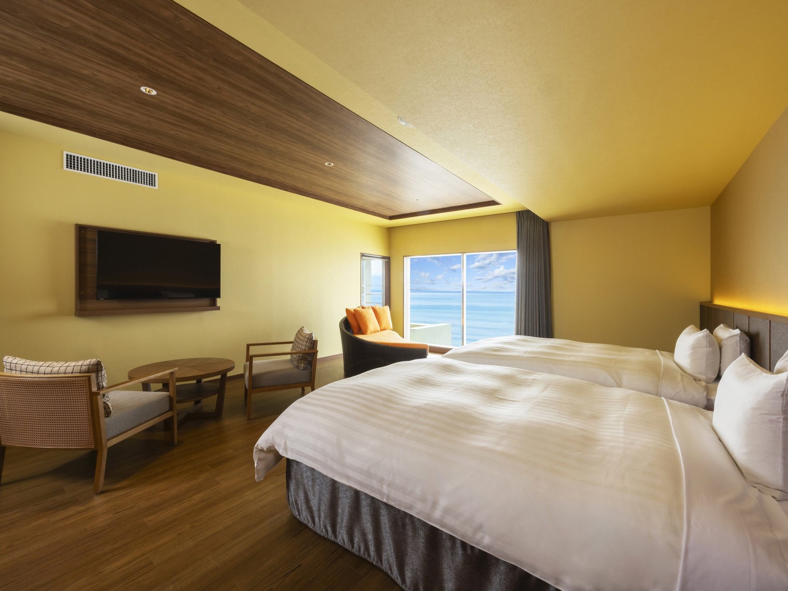 鴨川グランドホテル 【プレミアムフロア】露天風呂付 プレミアムデラックス洋室A