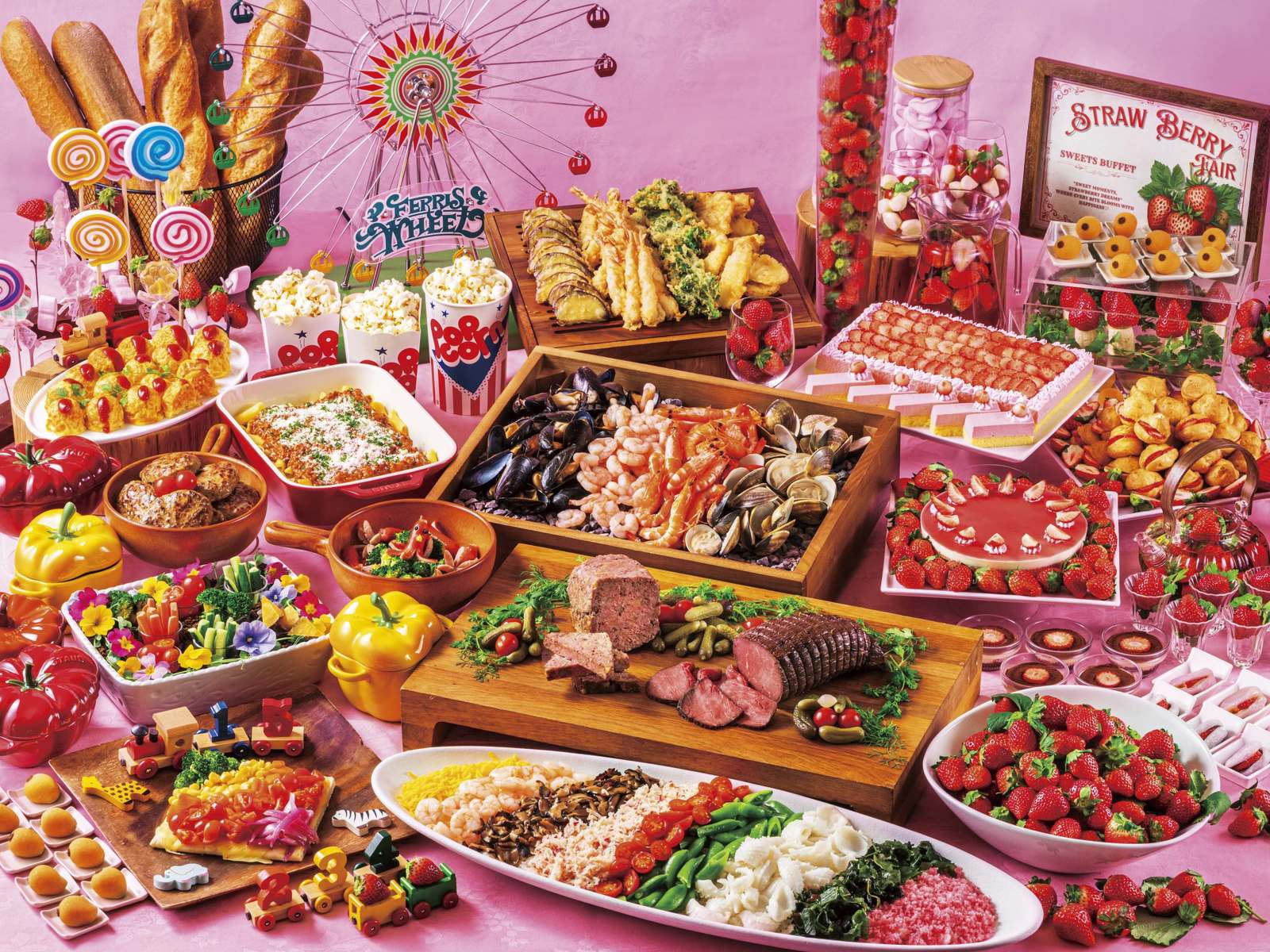 鴨川グランドホテル 【タイムセール】【ちょっと訳あり】春のごちそう時間「ストロベリー＆キッズバイキング」宿泊プラン