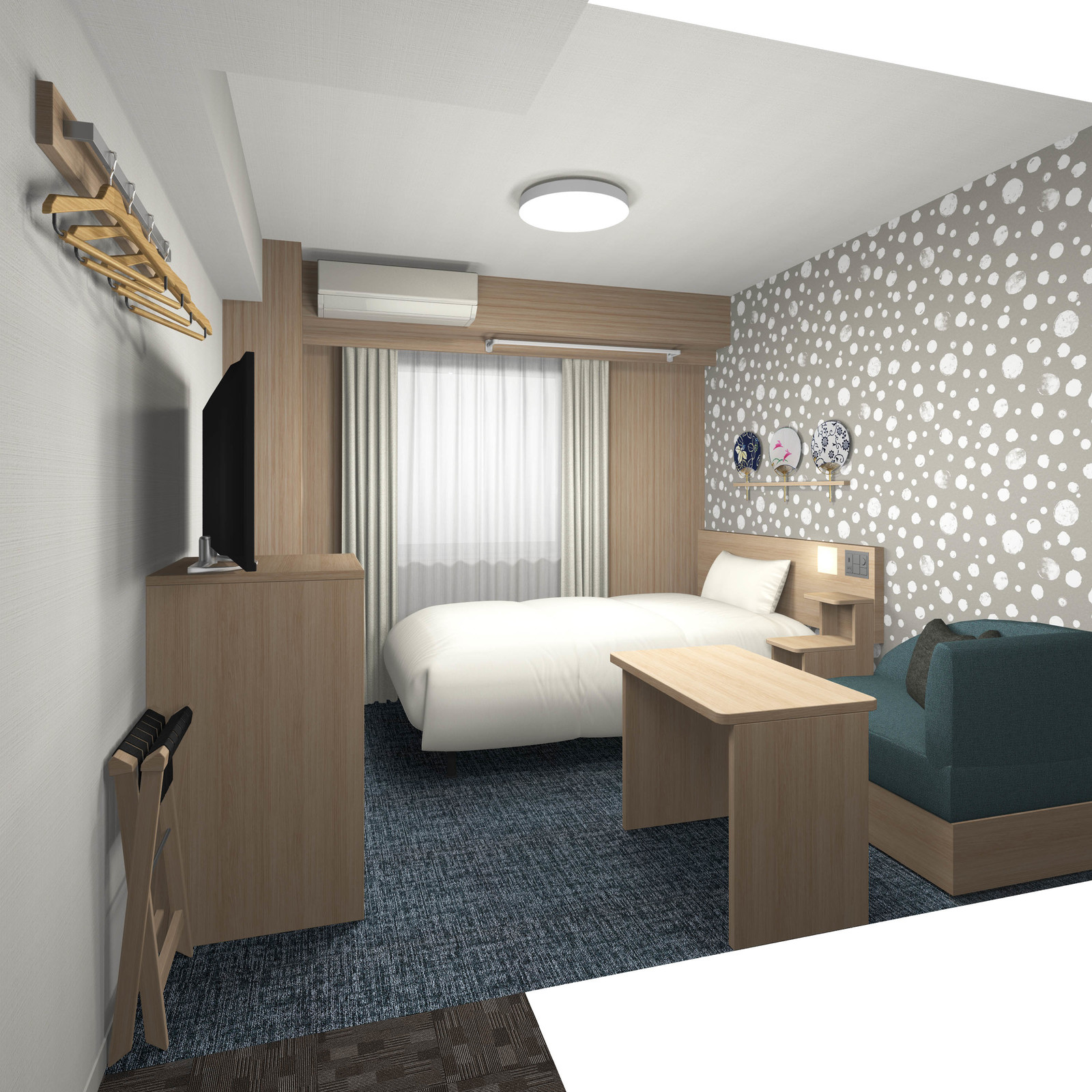 たびのホテル Express 成田 スタンダード宿泊プラン　工事車両OK!　大浴場あじさいの湯＆駐車場無料♪【朝食付】