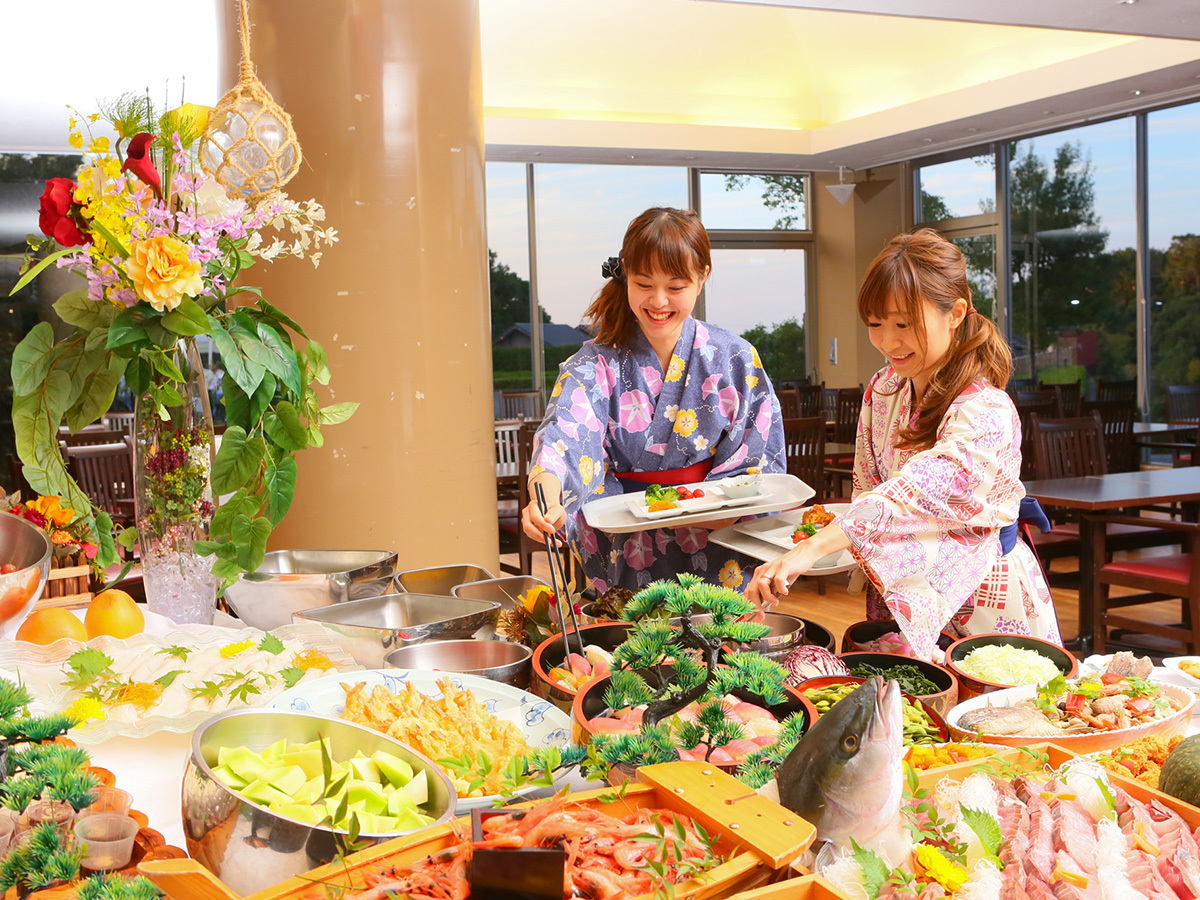 大江戸温泉物語 君津の森 【1泊2食付】房総の自然を体感　基本バイキングプラン