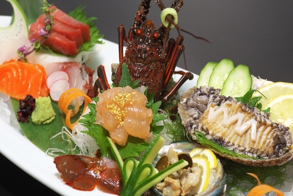 満ちてくる心の宿　吉夢 【お日にち限定★館内利用券1000円付】伊勢海老＆鮑付皿盛と上総牛ステーキ付プラン＜夕食：お部屋食＞