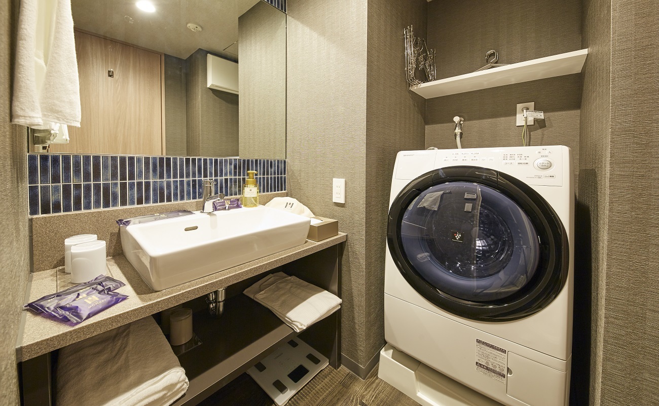 MONdayApartPremium秋葉原浅草橋ステーション 全室に洗濯乾燥機を完備（イメージ）