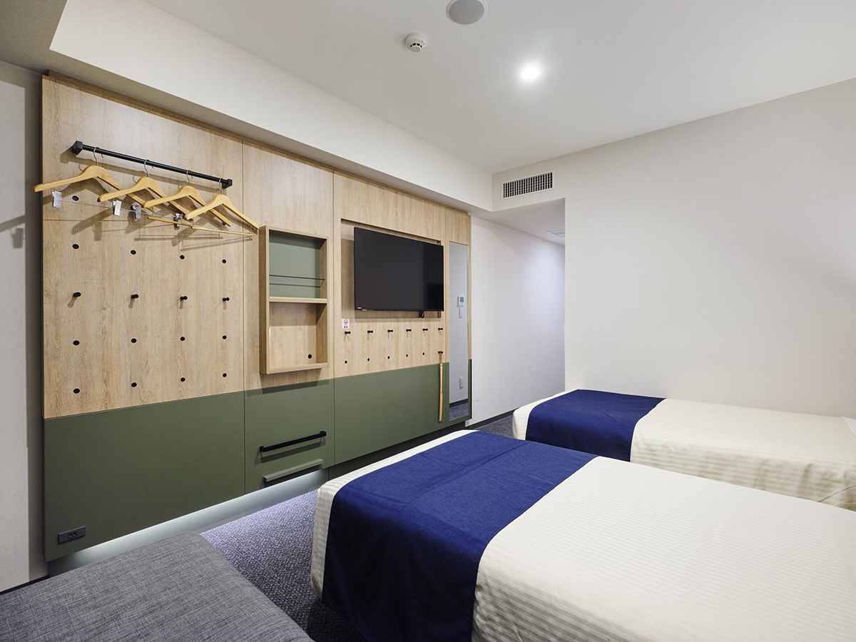 hotel MONday Premium 上野御徒町 デラックスツインソファベッド付