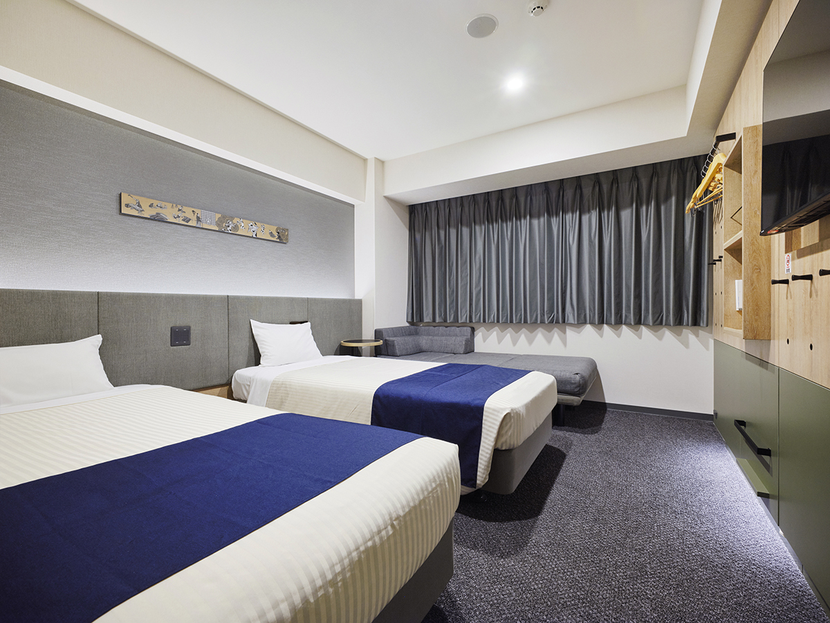 hotel MONday Premium 上野御徒町 デラックスツインソファベッド付