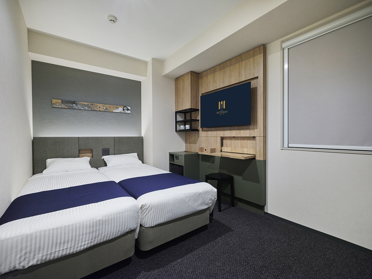 hotel MONday 秋葉原浅草橋 コンパクトツイン
