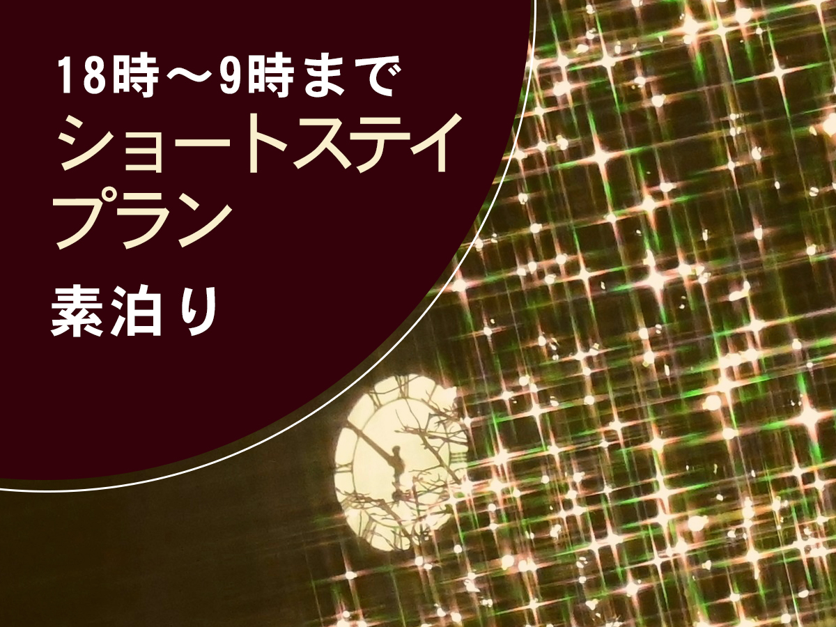 銀座クレストン 【チェックイン18時／アウト9時】ショートステイ（素泊まり）プラン
