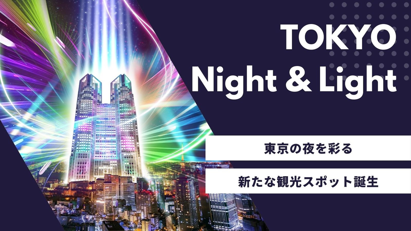 京王プラザホテル 【都庁側確約】プロジェクションマッピング「TOKYO Night & Light」（食事なし）