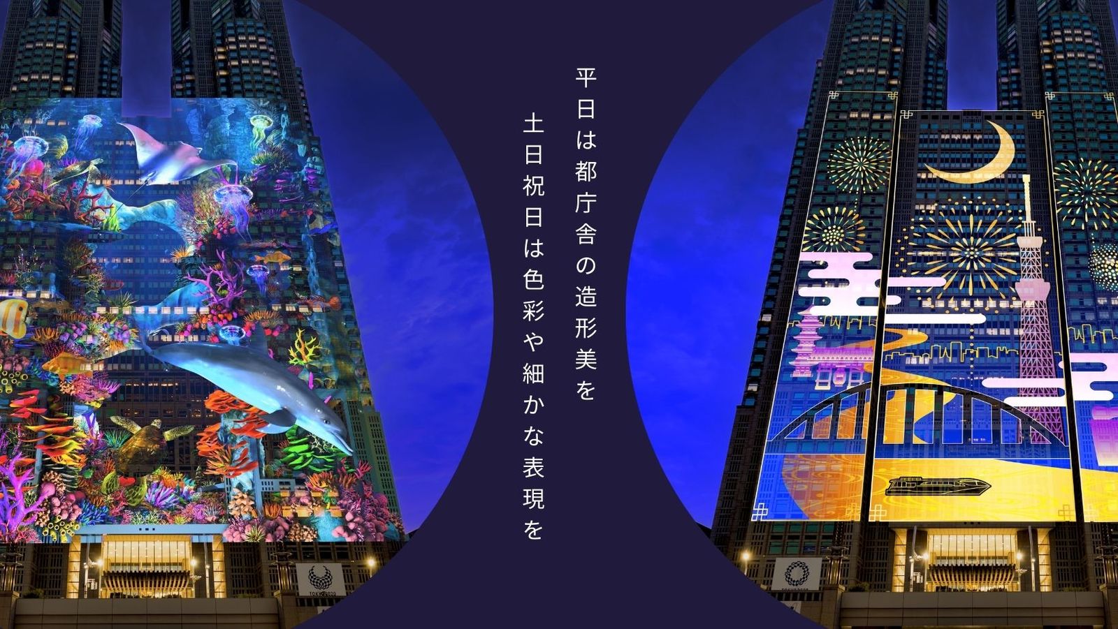 京王プラザホテル 【都庁側確約】プロジェクションマッピング「TOKYO Night & Light」（食事なし）
