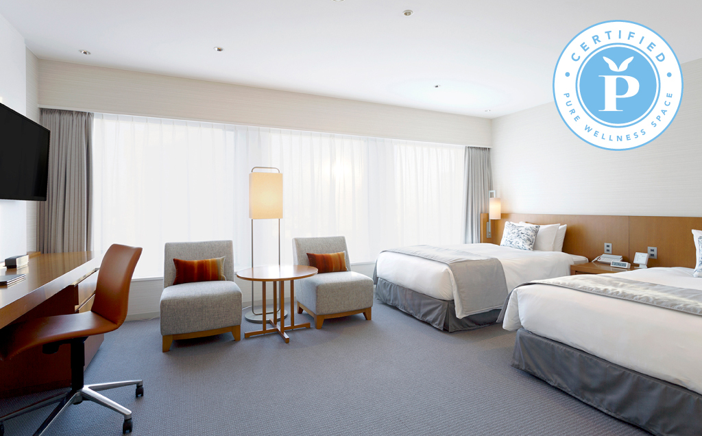 京王プラザホテル 【Pure wellness room】空気に感動する体験を♪（食事なし）