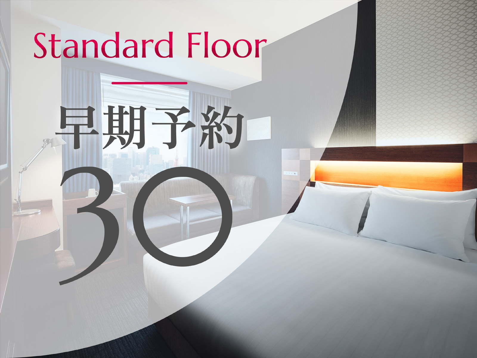 ロッテシティホテル錦糸町 【早期予約30】スタンダードフロア◆30日前までのご予約でお得に（朝食付き）