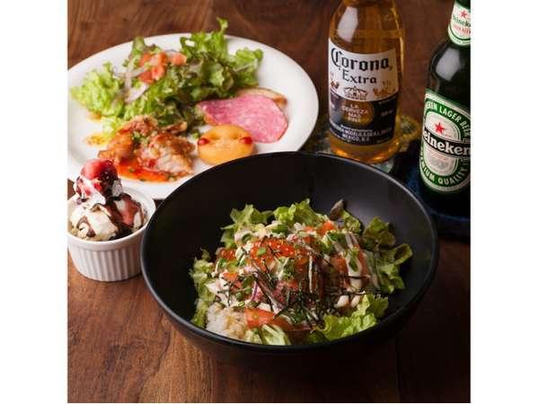 ワシントンR＆Bホテル八王子 【近隣飲食店夕食付】八王子人気カフェのアジアンディナー付プラン（朝食付き）