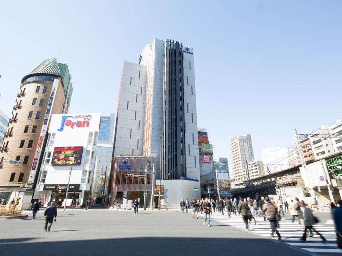 ホテルマイステイズ五反田駅前 【スタンダード／朝食付き】 五反田駅まで30秒！シモンズベッド採用・Wi-Fi完備♪　直前予約も◎