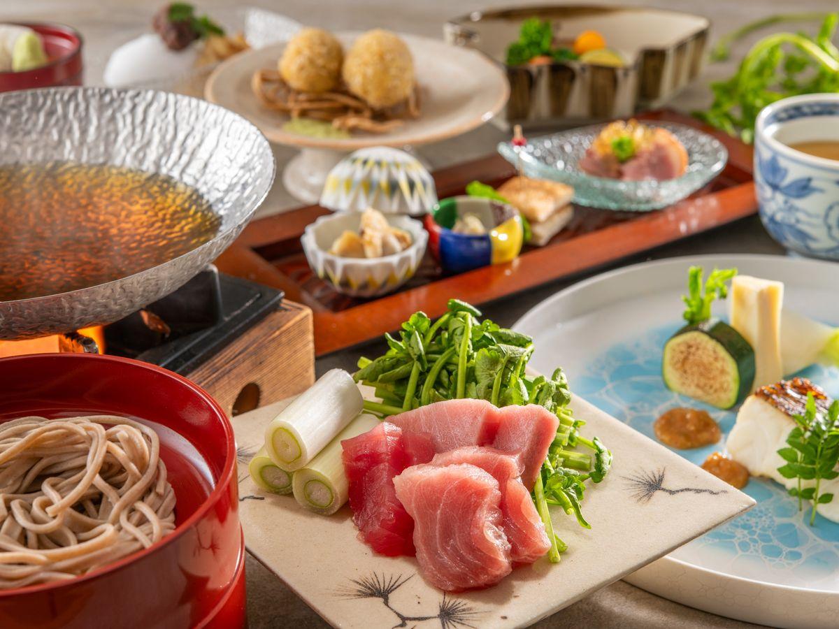 亀の井ホテル　青梅 【土地の恵み会席】料理長厳選食材と江戸ねぎま鍋を愉しむ