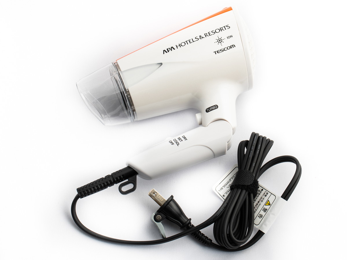 アパホテル〈六本木駅前〉 ドライヤー