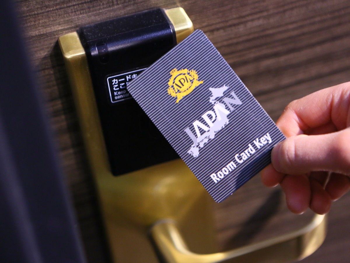 アパホテル〈六本木駅前〉 客室オートロック