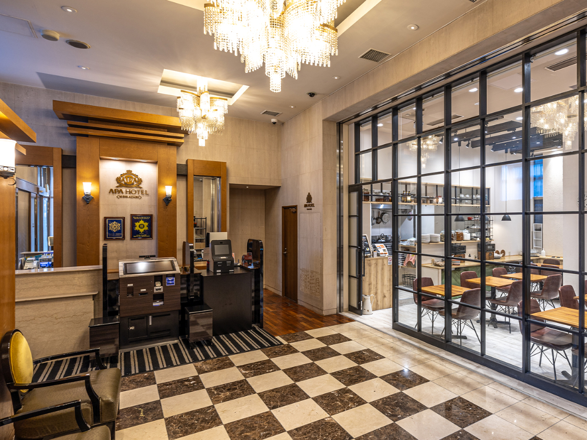 アパホテル〈西麻布〉 【ロングステイ】13時チェックイン翌13時チェックアウト最大24時間滞在可能【アパは映画もアニメも見放題】