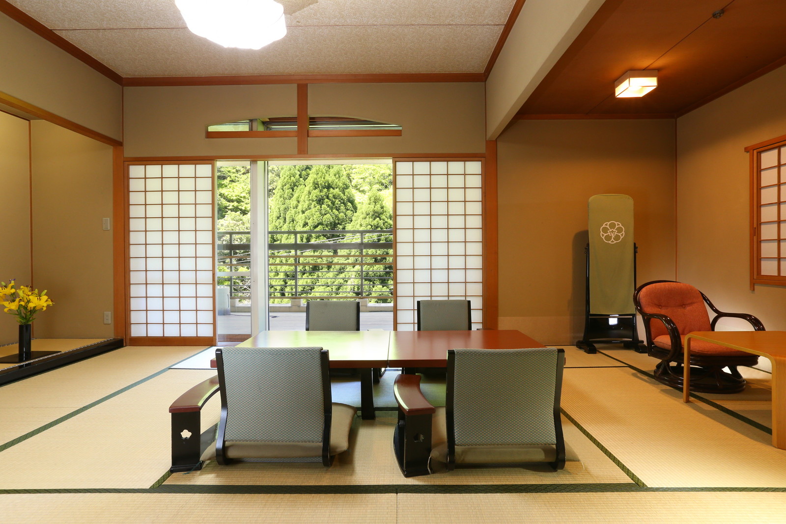 ゆば懐石山翠楼 【基本プラン】天空の露天風呂と自家製引き上げ湯葉◆季節の会席を個室食事処で