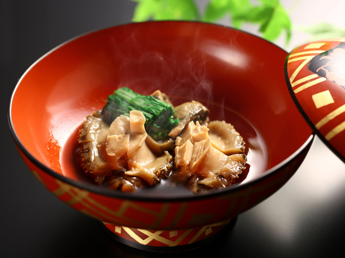 海石榴　つばき 【口福の逸品付】＜米沢牛ステーキor鮑の柔らか煮＞お好きな料理を選べる特選プラン／1泊2食付