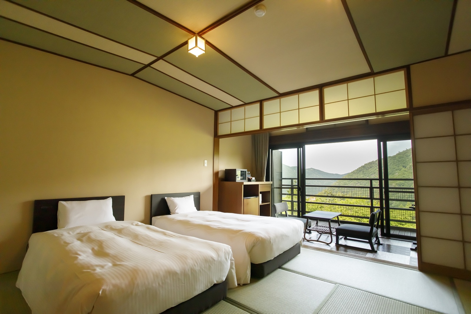 箱根小涌園　三河屋旅館 【別館・和室ツイン（バスなし）】箱根の自然と歴史に触れる自家源泉の湯宿♪1泊2食付きステイプラン