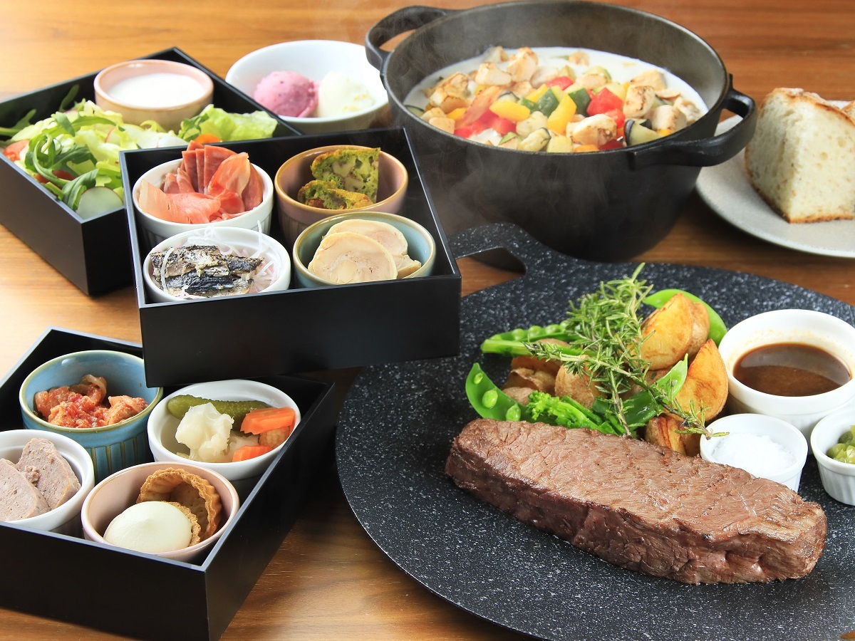 BLISSTIA 箱根仙石原 【ニューヨークスタイルステーキ】お部屋食で贅沢なステーキディナーを堪能＜ステーキ☆＞