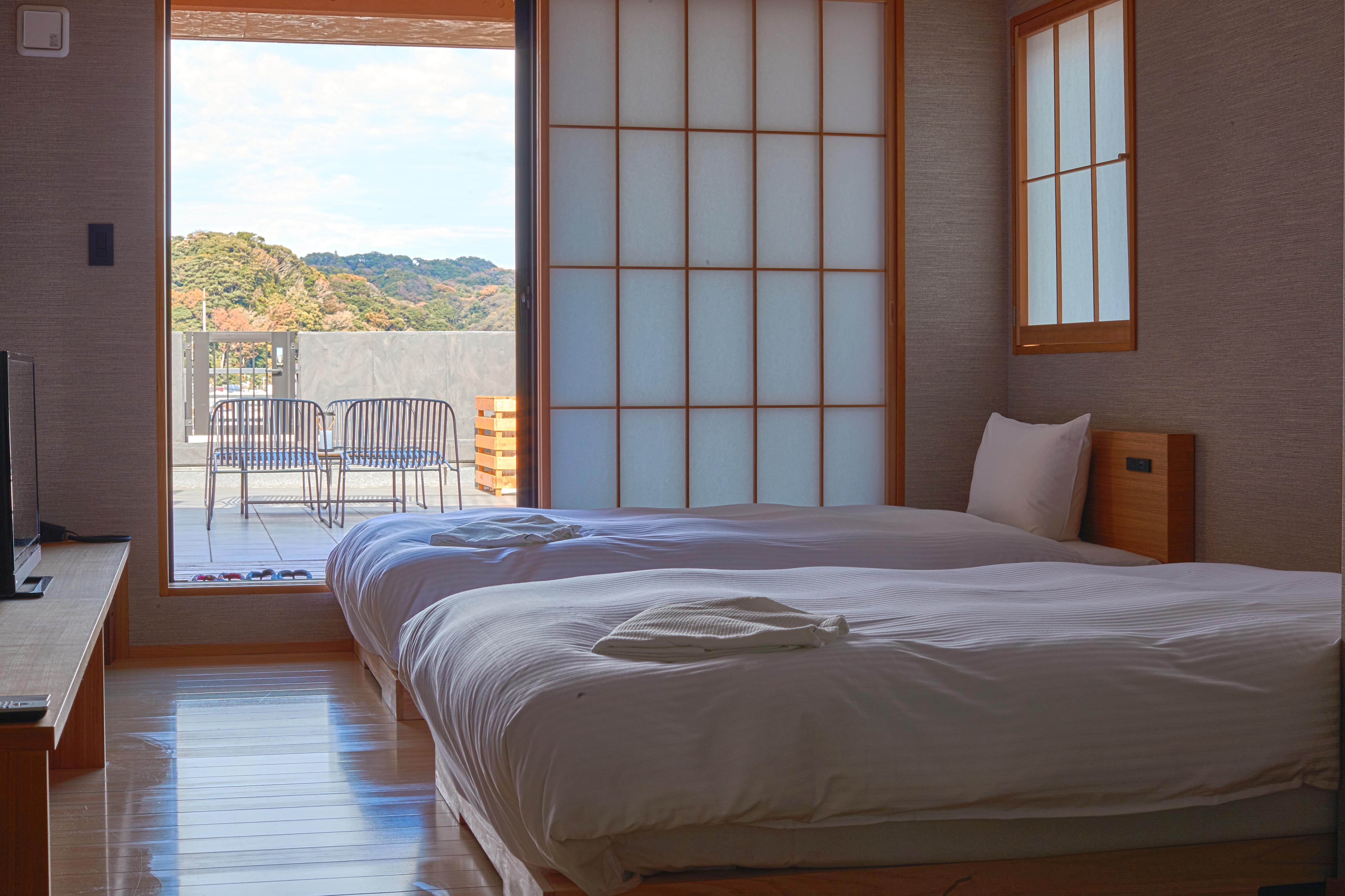 KAMAKURA HOTEL 最上階　デラックスツインイースト