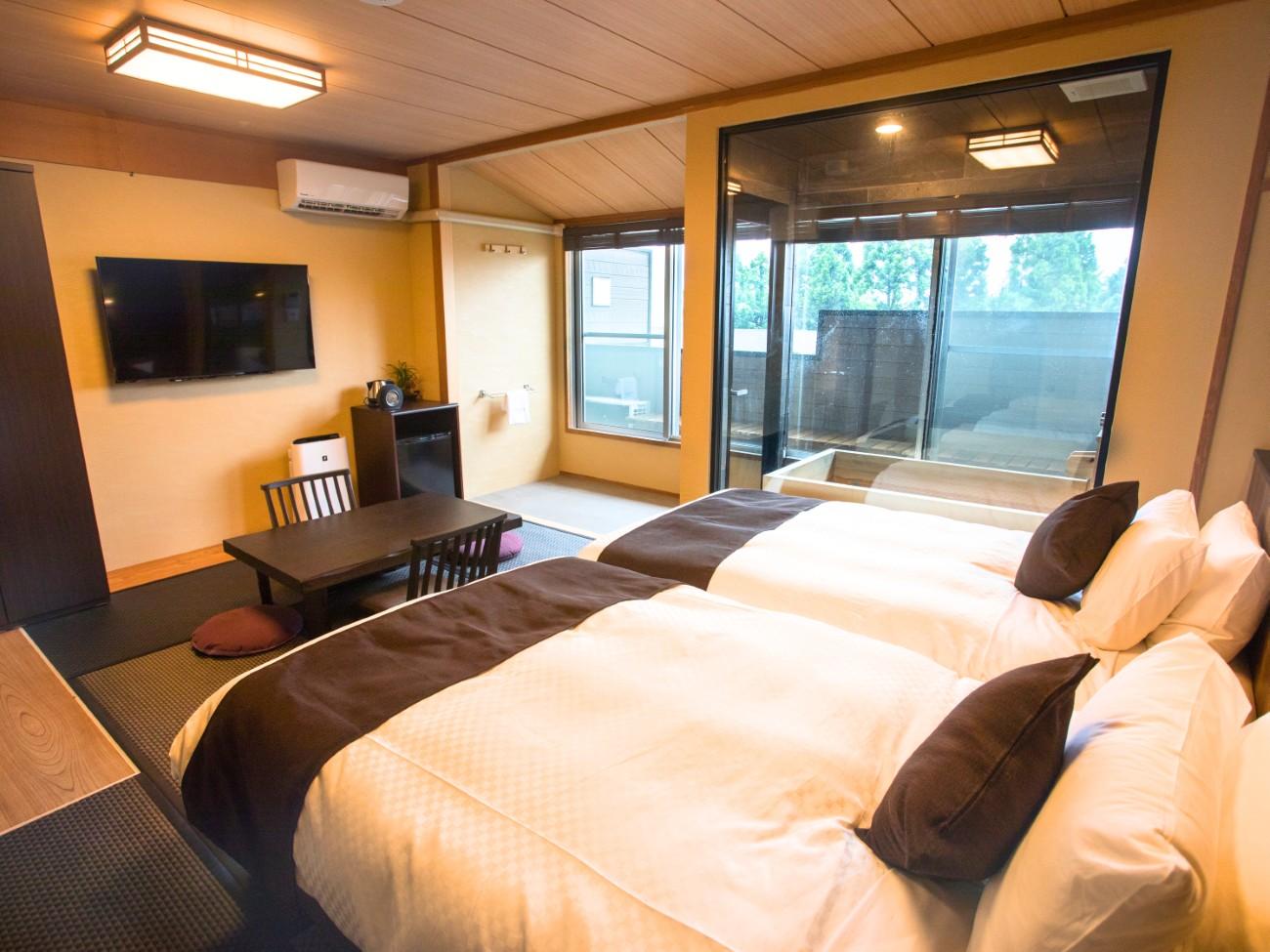 リブマックスリゾート箱根芦ノ湖 【和美麗スーペリア和室】27平米　檜露天風呂　禁煙