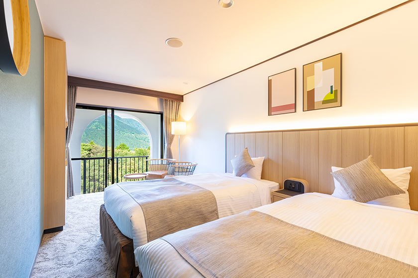 TAOYA箱根 スタンダードツイン3名定員 内風呂なし(スライドベッド...